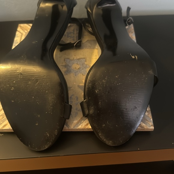Steve Madden STECY Black Heel Sandals Size 9 - Picture 2 of 4